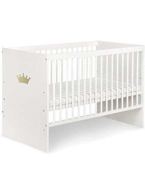 Lit bébé sans matelas - sommier 3 hauteurs, 3 barreaux amovibles - kmbaby - Kiabi Lit bébé sans matelas - sommier 3 hauteurs, 3 barreaux amovibles - kmbaby - Kiabi