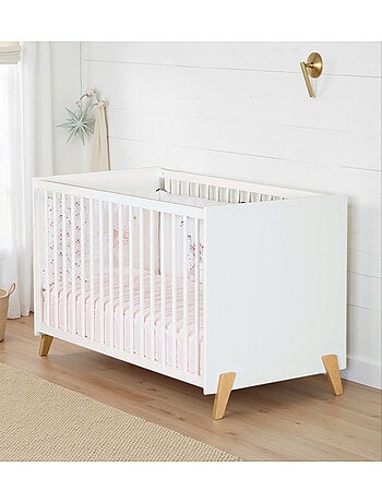 Lit bébé sur pieds en bois - BABYPRICE
