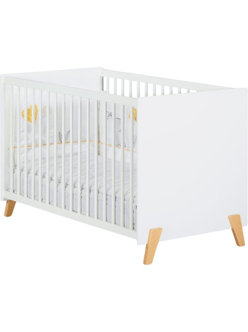 Lit bébé sur pieds en bois - BABYPRICE - Kiabi Lit bébé sur pieds en bois - BABYPRICE - Kiabi