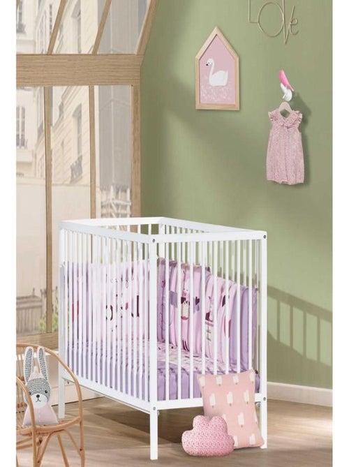 Lit bébé tout barreaux en bois - BABYPRICE - Kiabi
