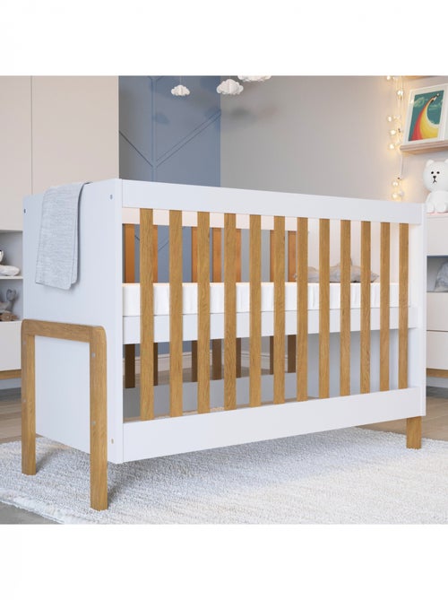 Lit bébé Victor - 120 x 60 cm - Kiabi Lit bébé Victor - 120 x 60 cm - Kiabi