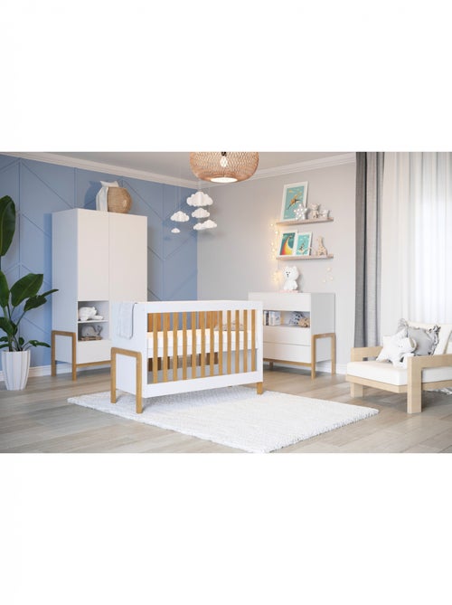 Lit bébé Victor - 120 x 60 cm - Kiabi Lit bébé Victor - 120 x 60 cm - Kiabi
