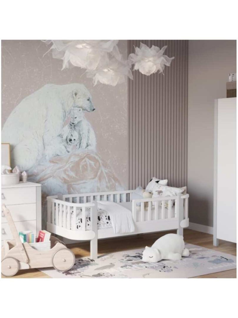 Lit bébé YappyÉtude Gris clair - Kiabi