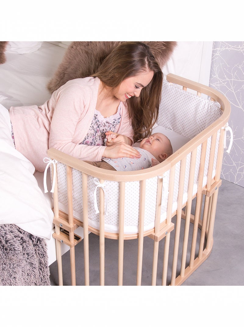 Lit berceau Cododo avec matelas - BabyBay Original Beige clair - Kiabi