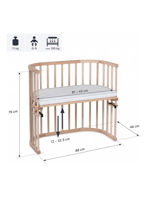 Lit berceau Cododo avec matelas - BabyBay Original - Kiabi