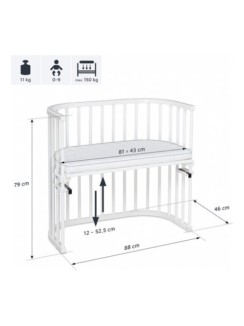 Lit berceau Cododo avec matelas - BabyBay Original - Kiabi