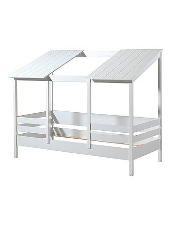 Lit cabane avec toit