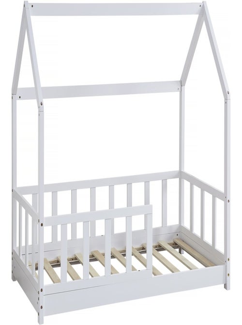 Lit cabane en bois "Charlotte" - Kiabi