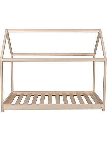 Lit cabane inspiration Montessori en bois massif