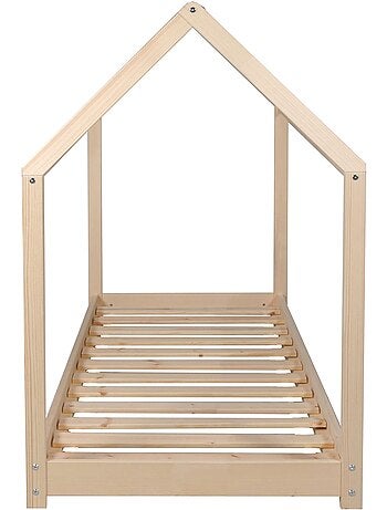 Lit cabane inspiration Montessori en bois massif