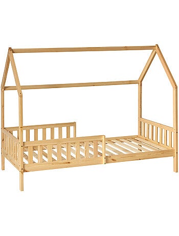 Lit cabane enfant 2 tiroirs BOSCO