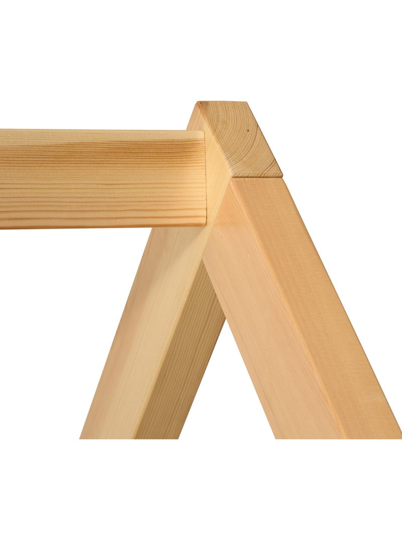 Lit cabane enfant 2 tiroirs BOSCO Beige - Kiabi