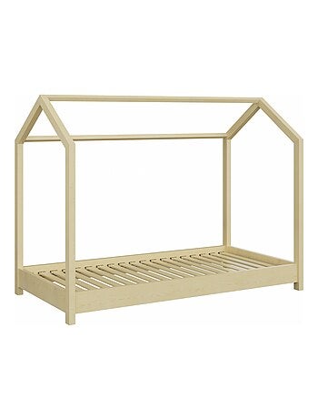 Lit Cabane Enfant Bella - Bois, 200x90cm