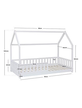 Lit cabane enfant