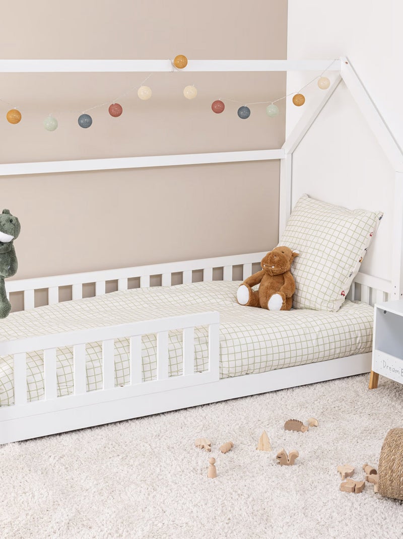 Lit cabane enfant Blanc - Kiabi