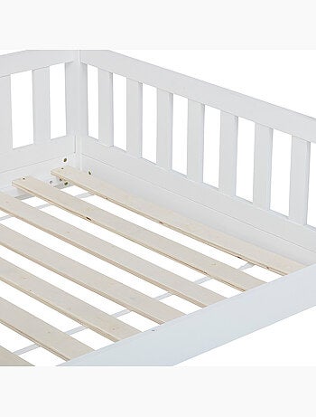 Lit cabane enfant en bois de pin BOSCO