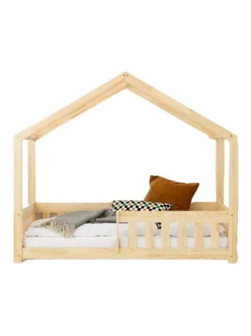 Lit cabane enfant en bois RMP Mila - Kiabi