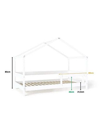 Lit cabane enfant en bois YappyHytte