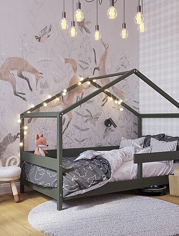 Lit cabane enfant en bois YappyHytte