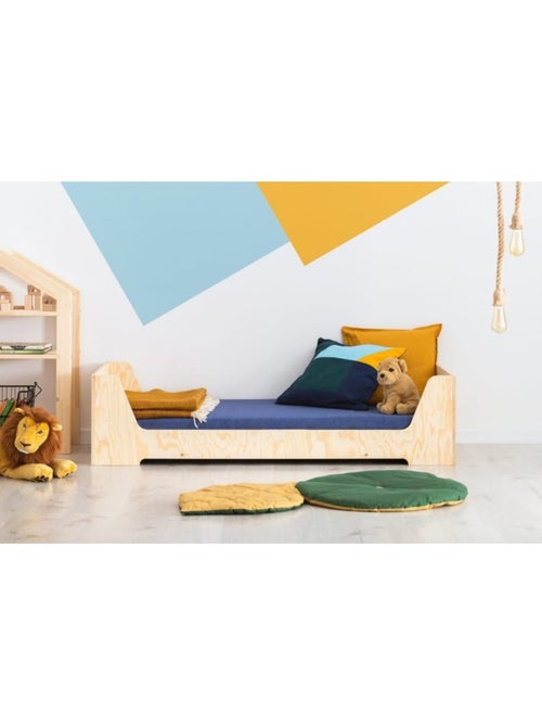 Lit cabane enfant kiki 13 80×140 cm contreplaqué - Kiabi