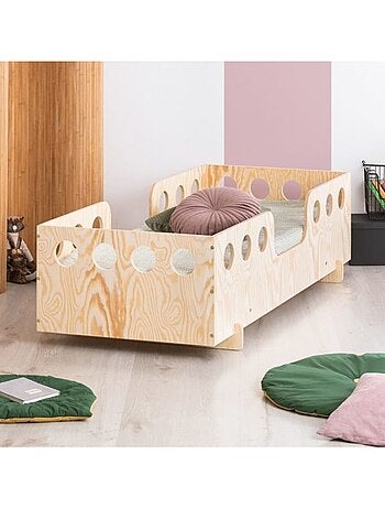 Lit cabane enfant kiki 15 90×140 cm contreplaqué