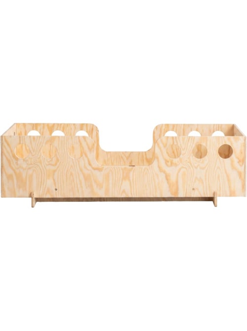 Lit cabane enfant kiki 15 90×140 cm contreplaqué - Kiabi