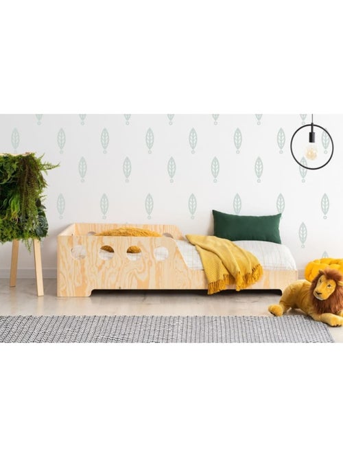 Lit cabane enfant kiki 16 70×140 cm contreplaqué - Kiabi
