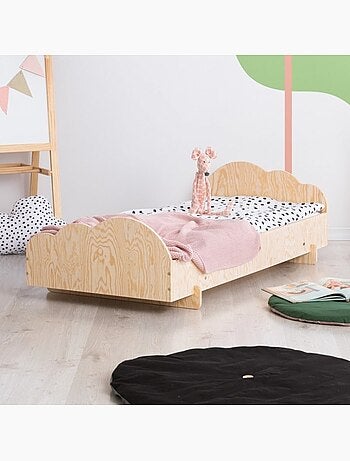 Lit cabane enfant kiki 7 90×200 cm contreplaqué
