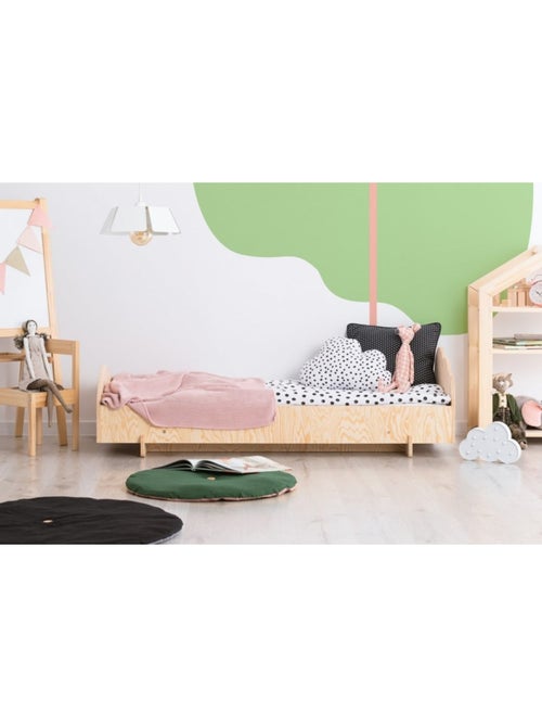 Lit cabane enfant kiki 7 90×200 cm contreplaqué - Kiabi