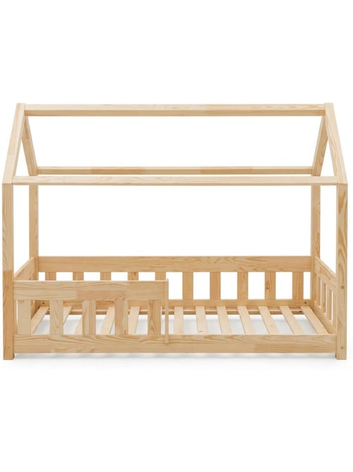 Lit cabane enfant mbp mila 80×190 cm pin massif - Kiabi