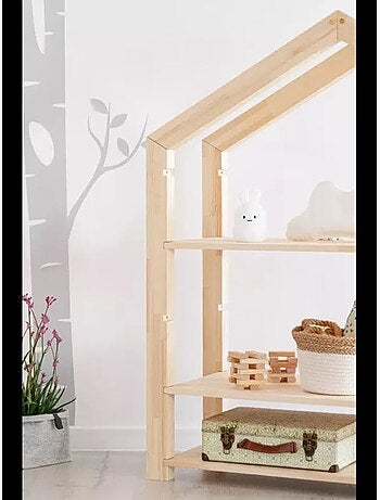 Lit cabane enfant RGD Pin massif