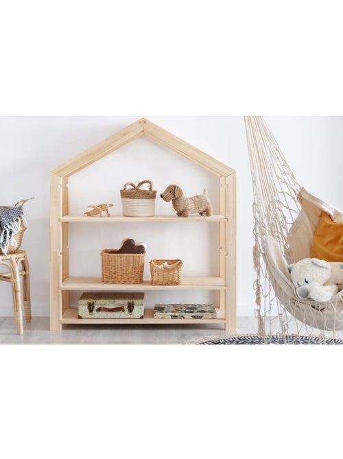 Lit cabane enfant RGD Pin massif - Kiabi Lit cabane enfant RGD Pin massif - Kiabi