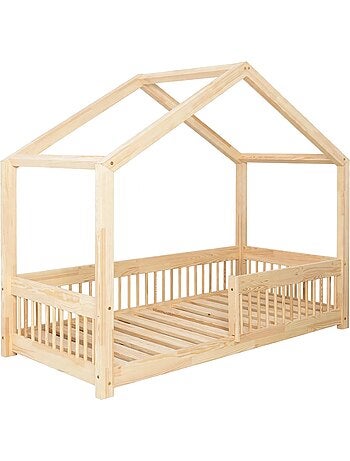 Lit cabane enfant rmw 80×190 cm pin massif