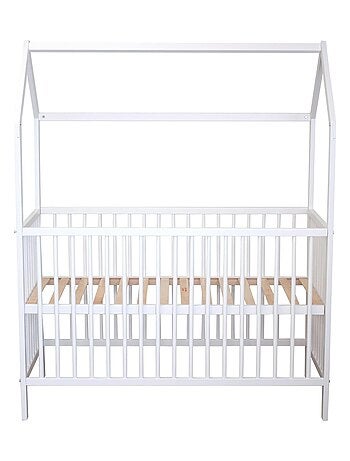 Lit cabane évolutif en bois massif