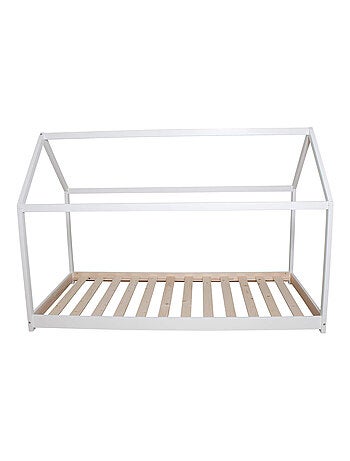 Lit cabane inspiration Montessori en bois massif