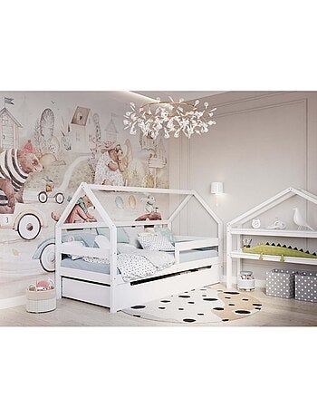 Lit cabane simple en bois YappySole
