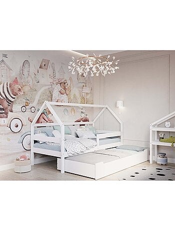 Lit cabane simple en bois YappySole