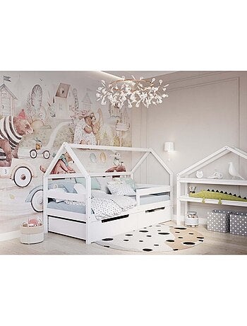 Lit cabane simple en bois YappySole