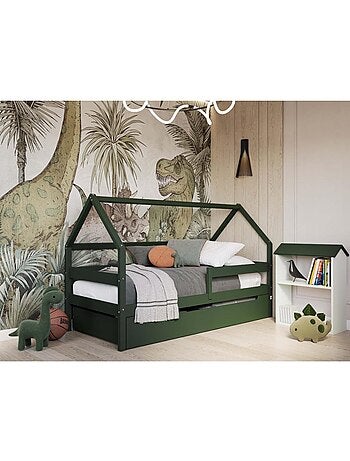 Lit cabane simple en bois YappySole