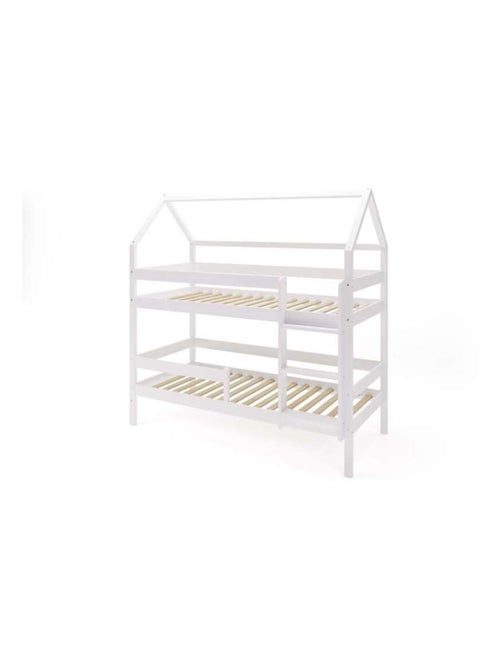 Lit cabane superposé  en bois YappyEden - Kiabi