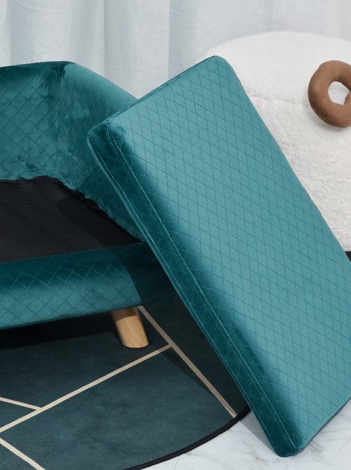 Lit canapé chien chat design scandinave + coussin fourni velours - Kiabi