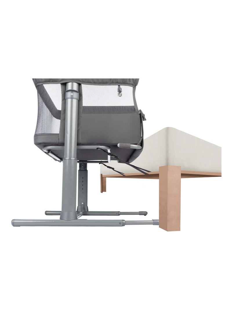 Lit cododo 2 en 1 ZINA, lit cododo et lit autonome Gris foncé - Kiabi