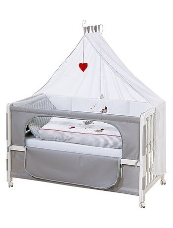 Lit cododo 60 x 120 cm avec literie complète 'Adam & Eule' ROBA