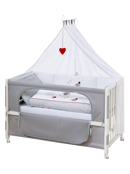 Lit cododo 60 x 120 cm avec literie complète 'Adam & Eule' ROBA - Kiabi Lit cododo 60 x 120 cm avec literie complète 'Adam & Eule' ROBA - Kiabi