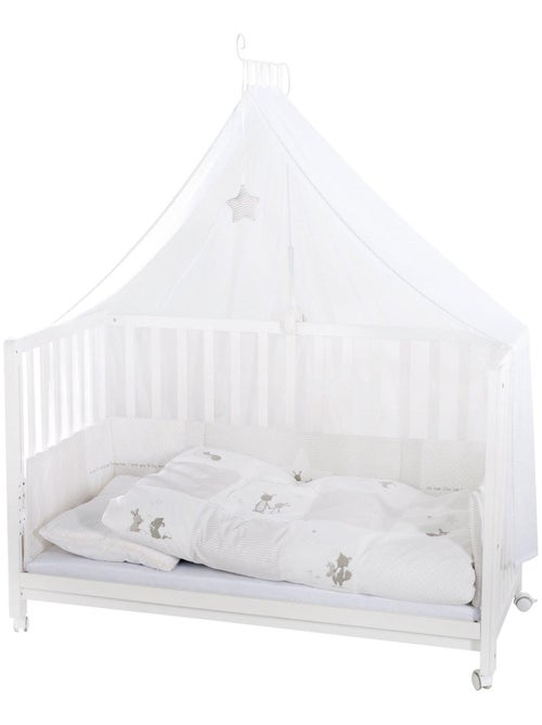 Lit cododo 60 x 120 cm avec literie complète 'Fox & Bunny' ROBA - Kiabi Lit cododo 60 x 120 cm avec literie complète 'Fox & Bunny' ROBA - Kiabi