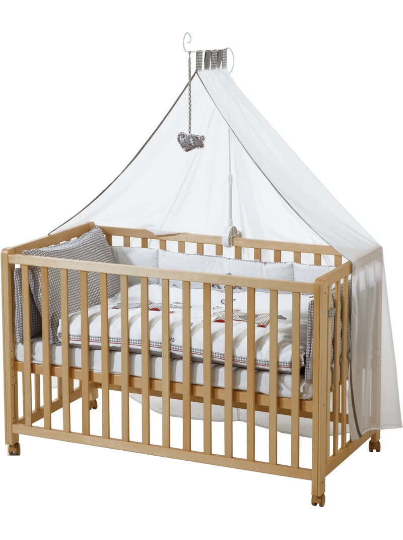 Lit cododo 60 x 120 cm avec literie complète 'Jumbotwins' ROBA Bois naturel - Kiabi