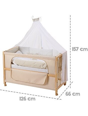 Lit cododo 60 x 120 cm avec literie complète 'Liebhabaer' ROBA