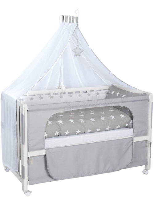 Lit cododo 60 x 120 cm avec literie complète 'Little Stars' ROBA - Kiabi Lit cododo 60 x 120 cm avec literie complète 'Little Stars' ROBA - Kiabi