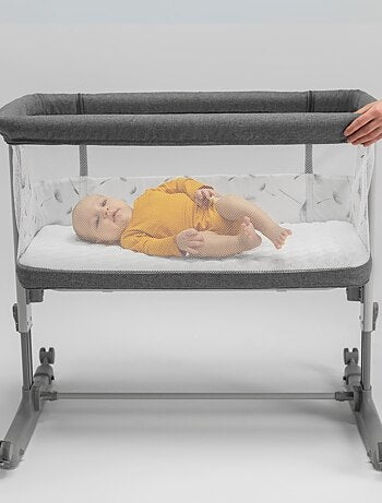 Lit cododo bébé 3en1 LIONELO Aurora - Réglable en hauteur et inclinaison - Matelas et sac inclus