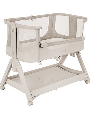 Lit cododo bébé 4en1 lionelo luna - berceau - réglable en hauteur et inclinaison - matelas inclus
